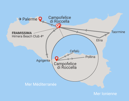 Circuit Couleurs de Sicile - 2