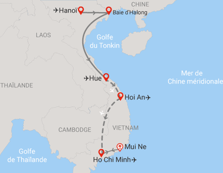 Combiné circuit et hôtel Merveilleux Vietnam en privatif et plage de Mui Ne **** - 2
