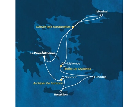 Croisière Méditerranée à bord du Costa Fortuna