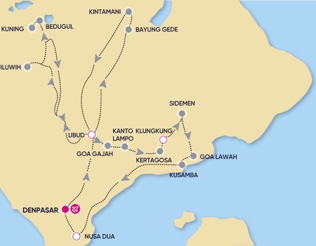 Combiné circuit Charmes balinais et séjour Ôclub Select Merusaka Nusa Dua 5* - 2