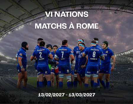 Tournoi des VI Nations 2027 - Matchs Italie (Tournoi des VI Nations 2027) avec Hôtel 4* - 1