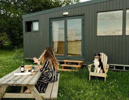 Tiny House :  face à l'étendue de la campagne du Loiret - Yonne - Cravant, Centre - Image 1