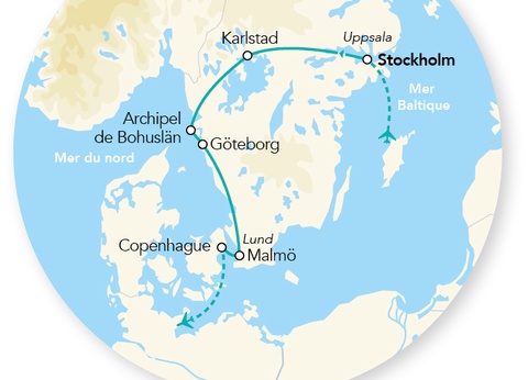 Circuit Splendeurs de Suède 8J/7N - 2