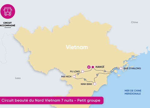 Circuit Beauté du Nord Vietnam - 2