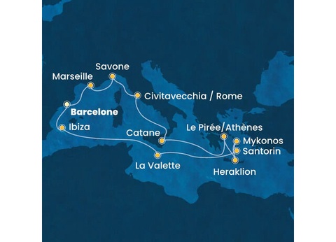 Croisière Méditerranée à bord du Costa Fascinosa - 12