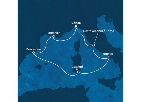 Croisière Méditerranée à bord du Costa Smeralda - 7