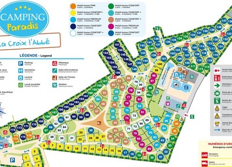 Camping Paradis - La Croix L'abbé, 4* - 8