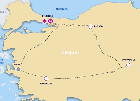 Circuit Merveilles de Turquie 4* - 2