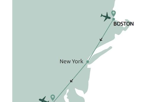 2025 - Au coeur de l'Est (Train de Boston > New York > Washington) - 20 personnes maximum - 5