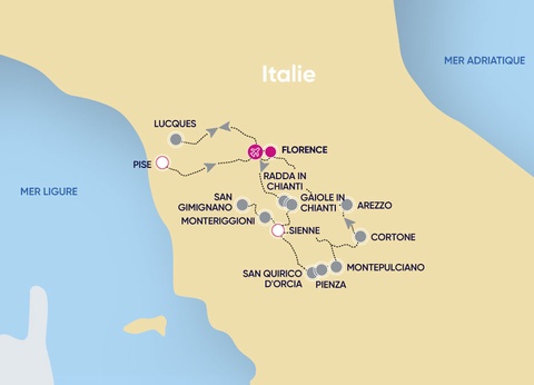 Autotour l'Essentiel de la Toscane 4* - 2