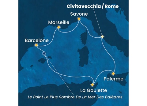 Croisière Méditerranée à bord du Costa Toscana - 6