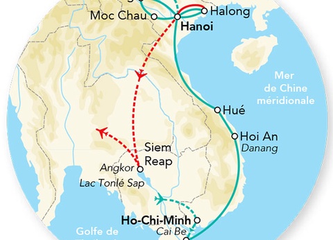 Immersion au Vietnam et Cambodge 17J/14N - 2