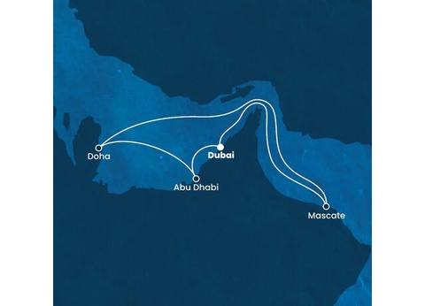 Croisière Emirats Arabes Unis, Oman avec le Costa Toscana - 4