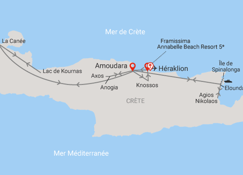 Circuit Au pays de Minos, logement au Framissima Annabelle Beach Resort 5* - 25