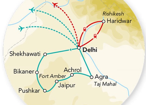 Circuit Splendeurs de l'Inde du Nord et Sources du Gange 14J/11N - 2