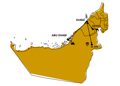 Combiné Dubai et Abu Dhabi, l'Âme de Deux Emirats - 2