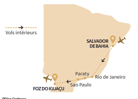 2026 - Circuit Charmes du Brésil - 18 personnes maximum - 6
