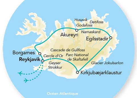 Splendeurs de l'Islande en Eté - 8J/7N - 2025 - 8