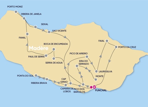 Circuit Joyaux de Madère et Orca Praia 4* Adult Only +16 by Ôvoyages - 2