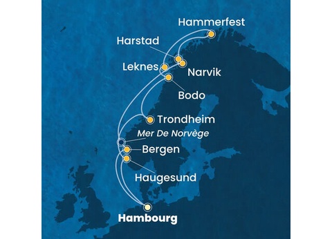 Croisière Europe Du Nord à bord du Costa Favolosa - 7