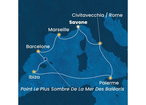 Croisière Méditerranée à bord du Costa Smeralda - 8