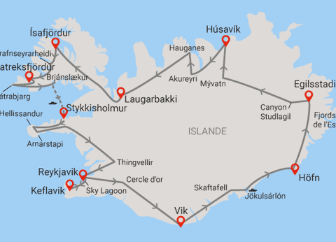 Circuit Toute l'Islande, terre des sagas 3* - 24