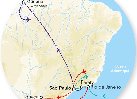 Combiné Séjour aux Chutes d'Iguaçu et Splendeurs du Brésil - 2