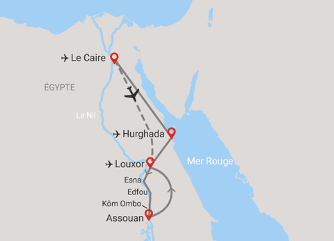 Combiné croisière et hôtel - Horus (Caire 4* + croisière 5* + 4 nuits Hurghada 4*) - 27