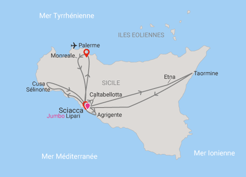 Circuit Merveilles de Sicile à l'hôtel Club Jumbo Lipari 4* - 18