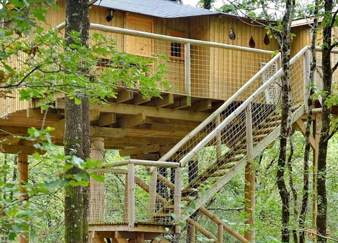 Prenez de la hauteur en famille en séjournant en cabane dans les arbres près de Poitiers - 4* - 20