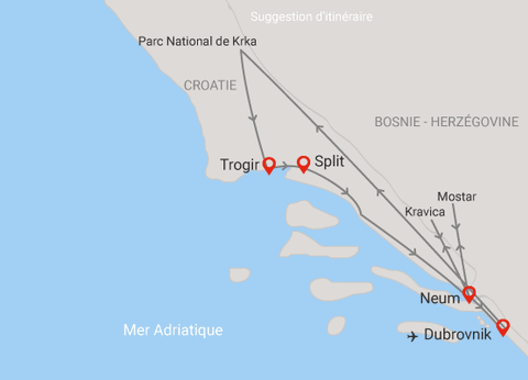 Autotour La riviera dalmate en liberté 3* - 22