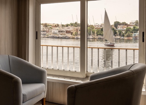 Combiné Néfertiti Caire et Nil-Mon French Club - Croisière M/S Nile Azur 5* Premium - 19