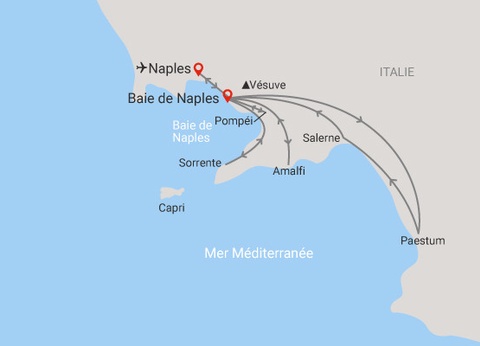 Circuit Mythique Côte Amalfitaine et extension Framissima Acqua Di Venere 4* - 19