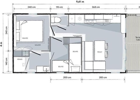 Camping Ty Nenez, 3* - 270