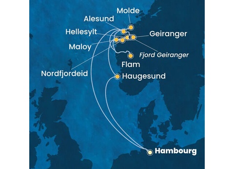 Croisière Europe Du Nord à bord du Costa Favolosa - 8