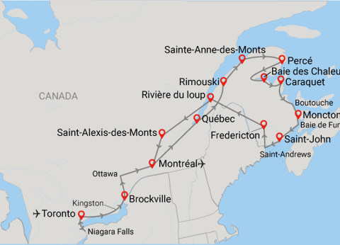Circuit Tout l'Est Canadien, de l'Ontario à la Gaspésie - 23