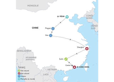 Circuit Chine traditionnelle - 16