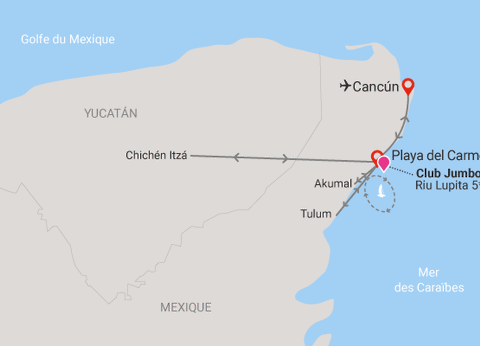 Circuit Secrets Mayas et Club Jumbo Riu Lupita ***** - 25