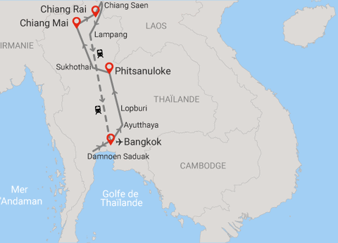 Combiné circuit et hôtel Essentiels de la Thaïlande + extension Palm Galleria - 27