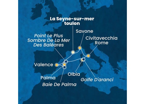 Croisière Méditerranée à bord du Costa Pacifica - 5