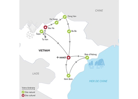 Circuit Vietnam Multicolore - 29