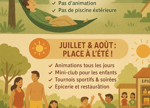 Camping Les Alouettes, 4* - 6