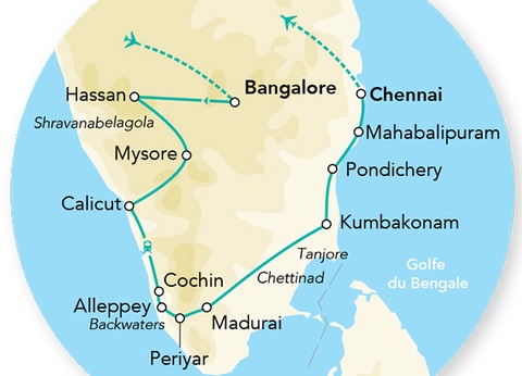 Merveilles de l'Inde du Sud 15J/12N - 2025 - 3