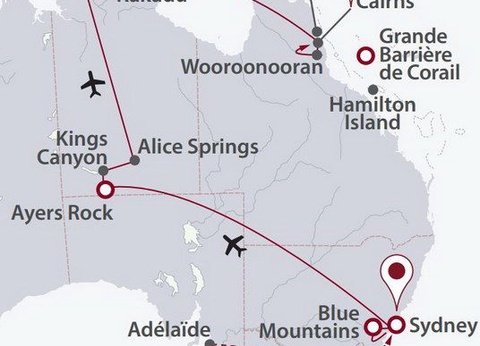 CIRCUIT MOSAIQUE AUSTRALIENNE ET OUVERTURE SUR LE SUD - 14