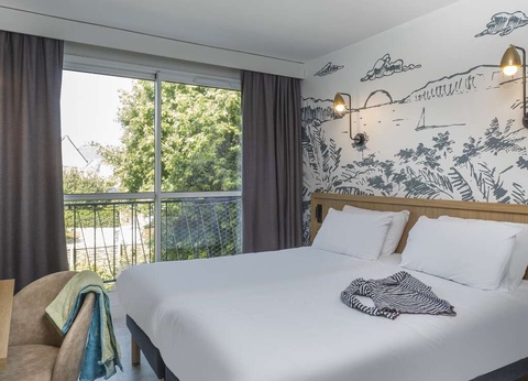 Fruits de mer et chambre vue mer à Crozon - 3* - 8