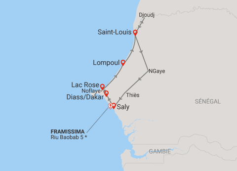 Circuit Les Oasis du Sénégal et extension Framissima Riu Baobab - 19