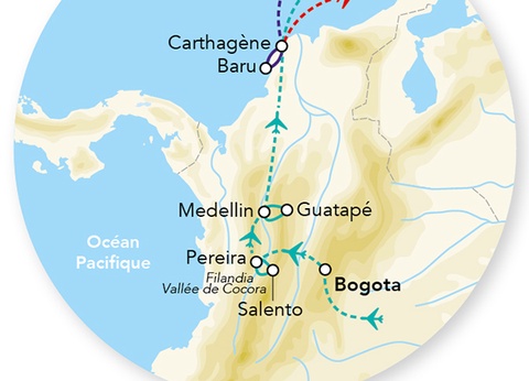 Circuit Merveilles de Colombie et Séjour Baru - 2
