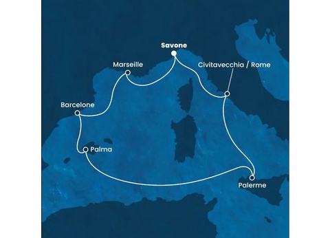 Croisière Méditerranée à bord du Costa Smeralda - 7