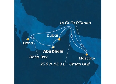 Croisière Emirats Arabes Unis, Oman à bord du Costa Smeralda - 5