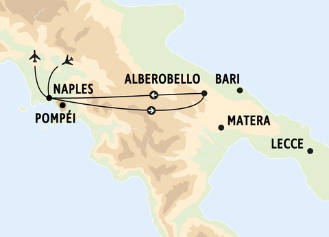 Indispensable Naples et les Pouilles 2026 - 8 jours / 7 nuits - 2